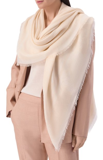 Шаль из шелка и кашемира ELIE SAAB, арт. 710009787F25, фото 2