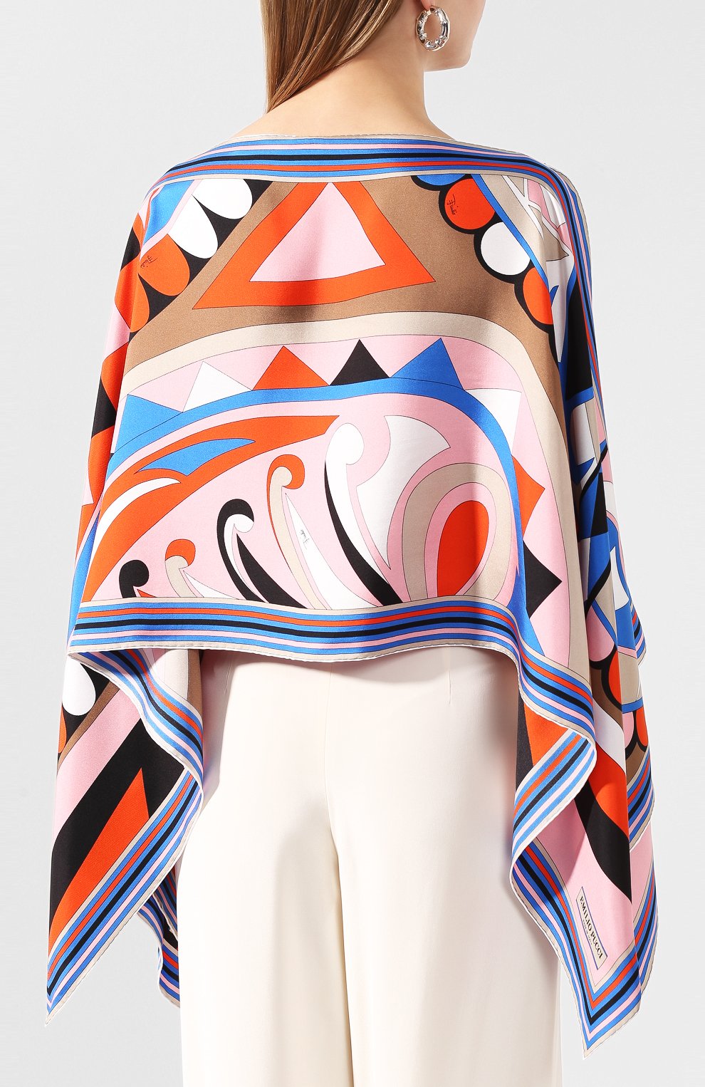 Шелковый топ EMILIO PUCCI, арт. 0HGB35/0HV35, фото 4