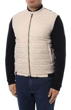 Мужская комбинированная куртка KITON разноцветного цвета, арт. UWH1826V0850C_SET | Фото 3 (Длина (верхняя одежда): Короткие; Материал внешний: Хлопок, Синтетический материал; Рукава: Длинные; Стили: Кэжуэл; Кросс-КТ: Ветровки, Легкие)