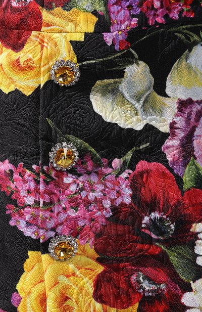 Юбка из смеси хлопка и вискозы DOLCE & GABBANA, арт. F4BJWZ/HSMW5, фото 5