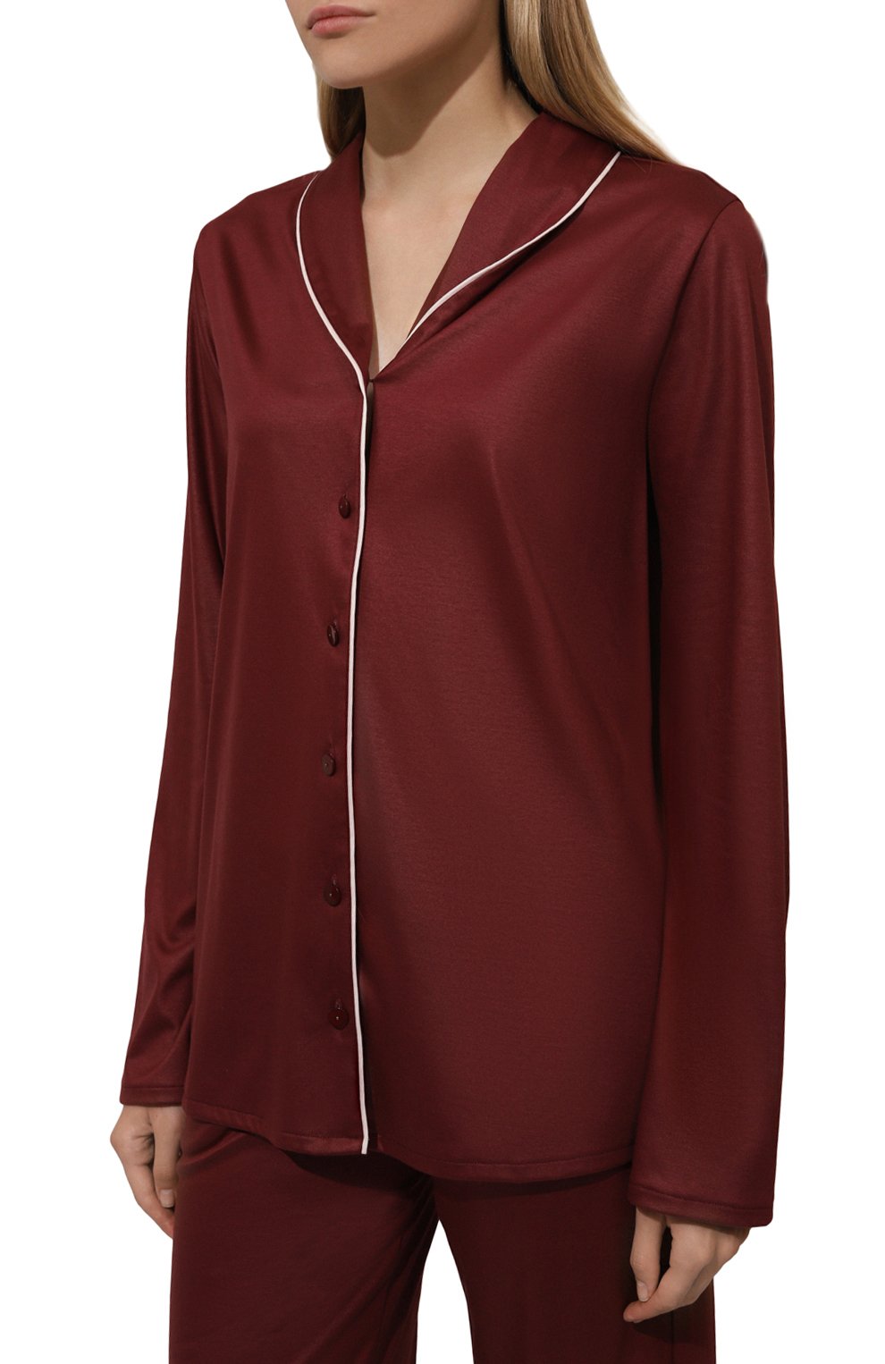 Хлопковая блузка HANRO, арт. 074985, фото 3