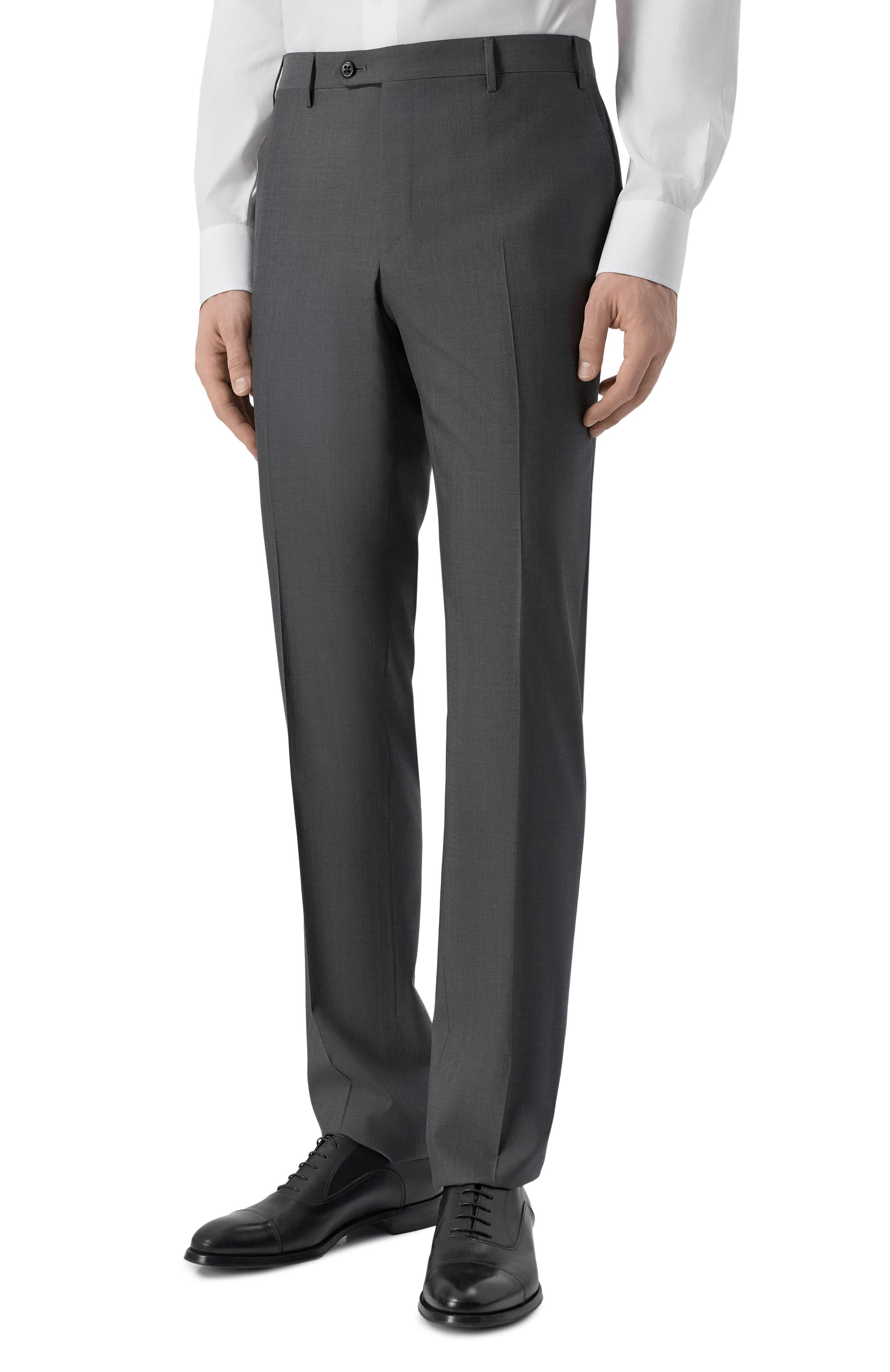 Шерстяной костюм CORNELIANI темно-серого цвета по цене 181500 руб., арт. 276005/2718414_SET, фото 4 Шерстяной костюм CORNELIANI, арт. 276005/2718414_SET, фото 4