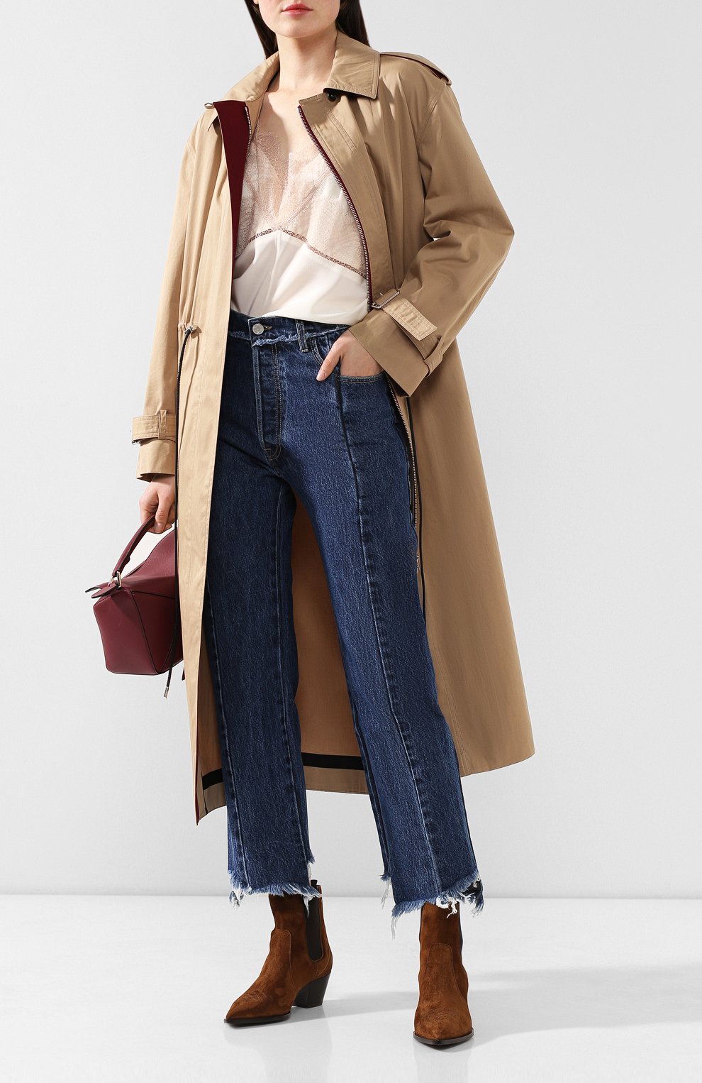 Замшевые казаки austin GIANVITO ROSSI, арт. G70343.45CU0.CASTEXA, фото 2