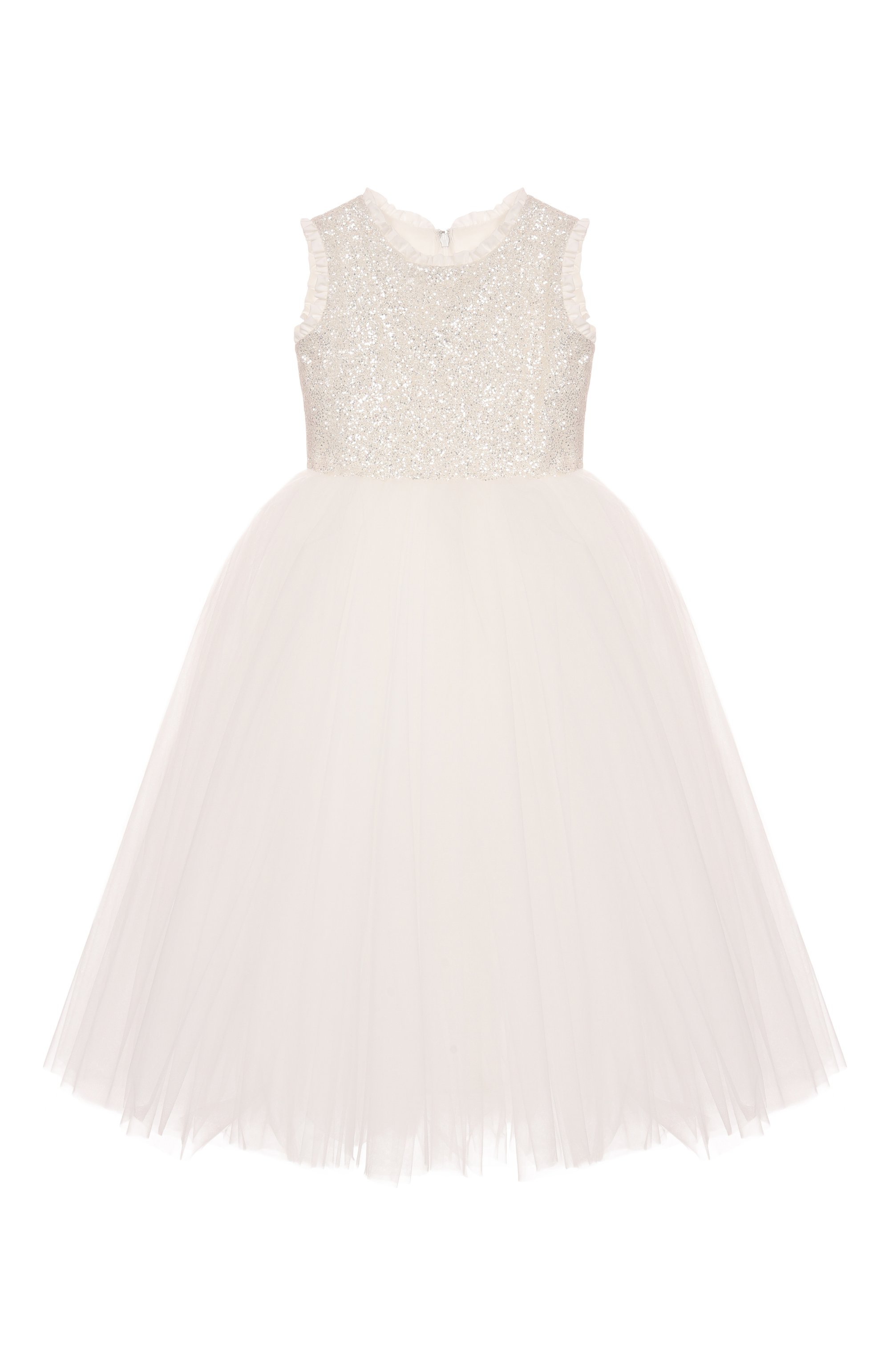 Платье new louise SASHA KIM молочного цвета по цене 52900 руб., арт. УТ-00001695/1, фото 2 Платье new louise SASHA KIM, арт. УТ-00001695/1, фото 2