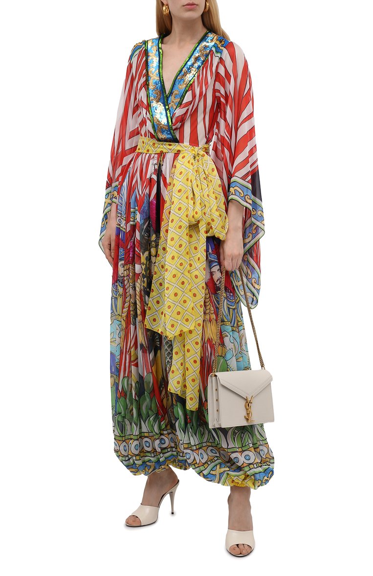 Шелковый комбинезон DOLCE & GABBANA, арт. F6J8CZ/GDS13, фото 2