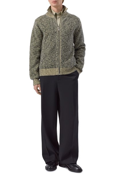 Шерстяные брюки JIL SANDER черного цвета по цене 156000 руб., арт. J61KA0064/J40002, фото 2 Шерстяные брюки JIL SANDER, арт. J61KA0064/J40002, фото 2