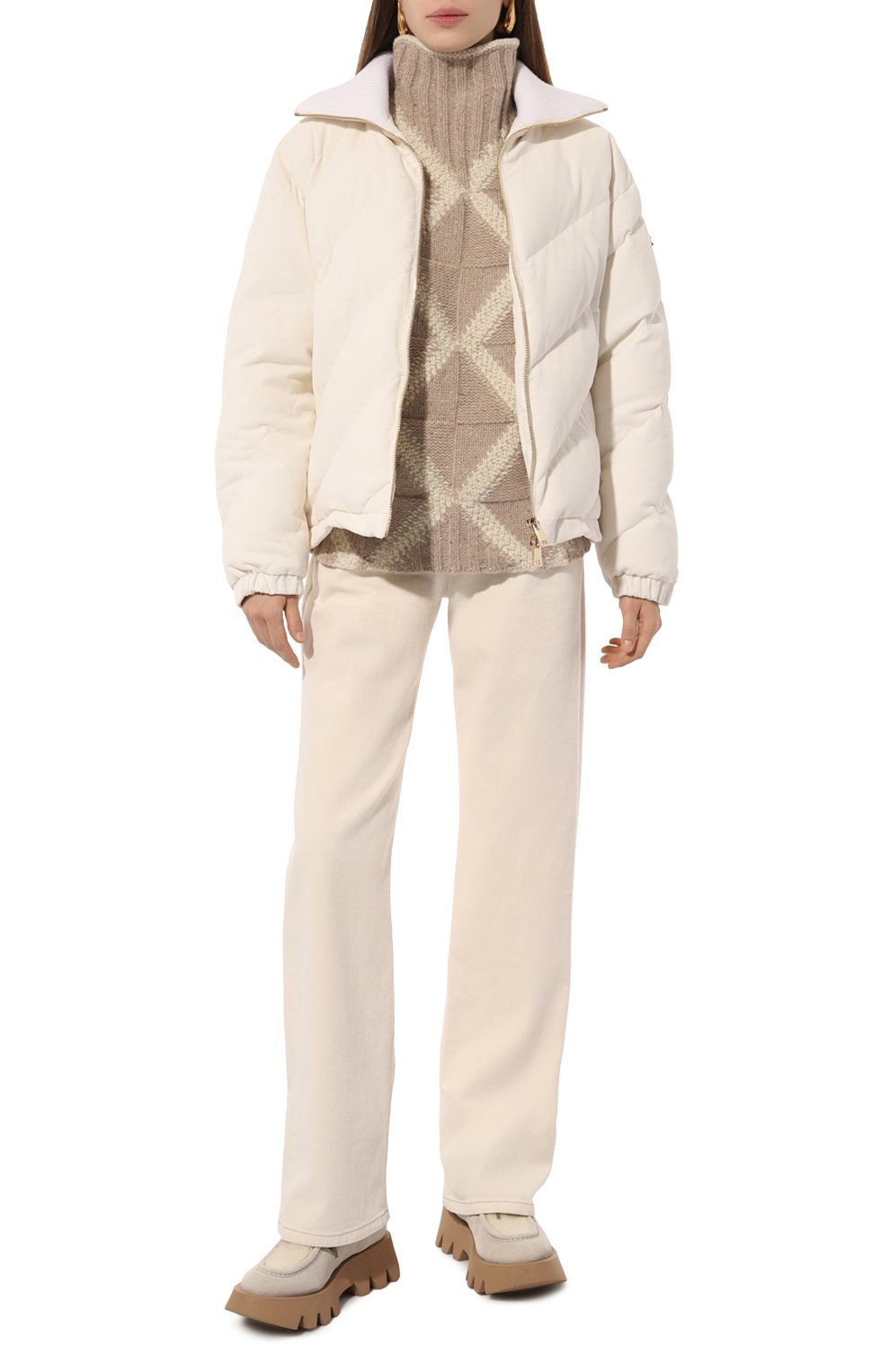 Вельветовый пуховик LORENA ANTONIAZZI, арт. I2402PI47A/4245, фото 2