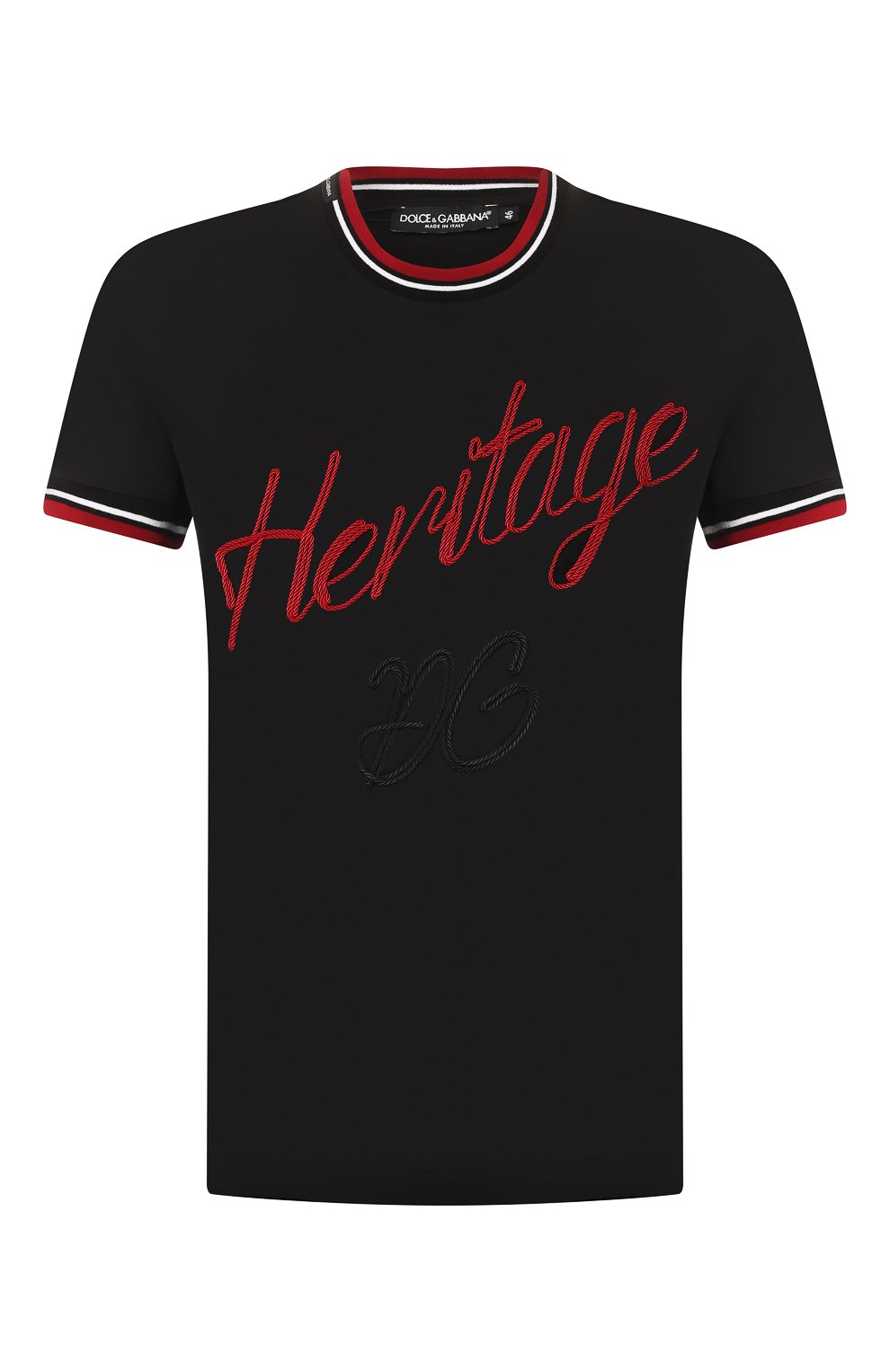 Хлопковая футболка DOLCE & GABBANA, арт. G8KC0Z/G7V0U, фото 1