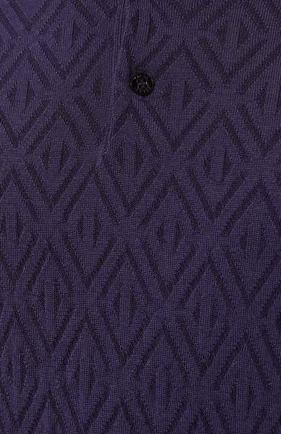 Поло из шерсти и шелка ZILLI, арт. KBP001M0230VRHB00, фото 5