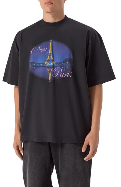 Хлопковая футболка VETEMENTS, арт. UH76TR410B/1000 LIGHT JERSEY, фото 3