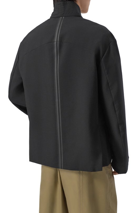 Шерстяной пиджак MORDECAI 26E96MRU33N Чёрный  26E96MRU33N Фото 4