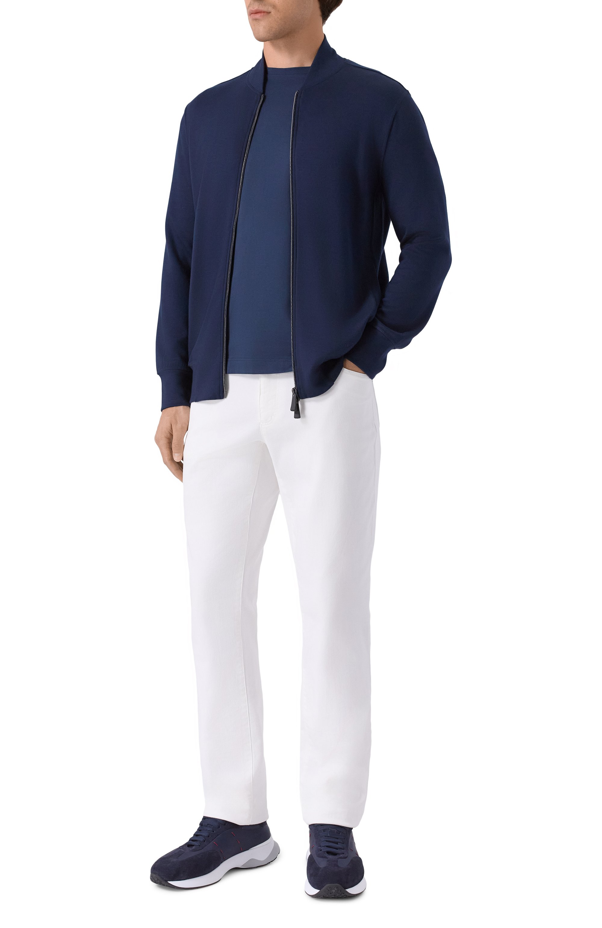 Хлопковая футболка ZILLI, арт. TSR02IM0100VLEST0, фото 2