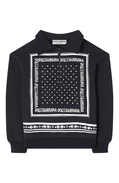 Хлопковый свитшот DOLCE & GABBANA, арт. L4JWLG/G70LL/2-6