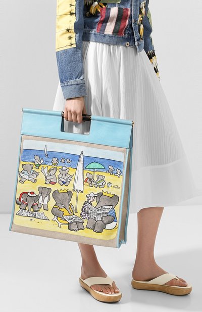 Сумка-шопер babar LANVIN, арт. LW-BGBT00-PLEB-P20, фото 2