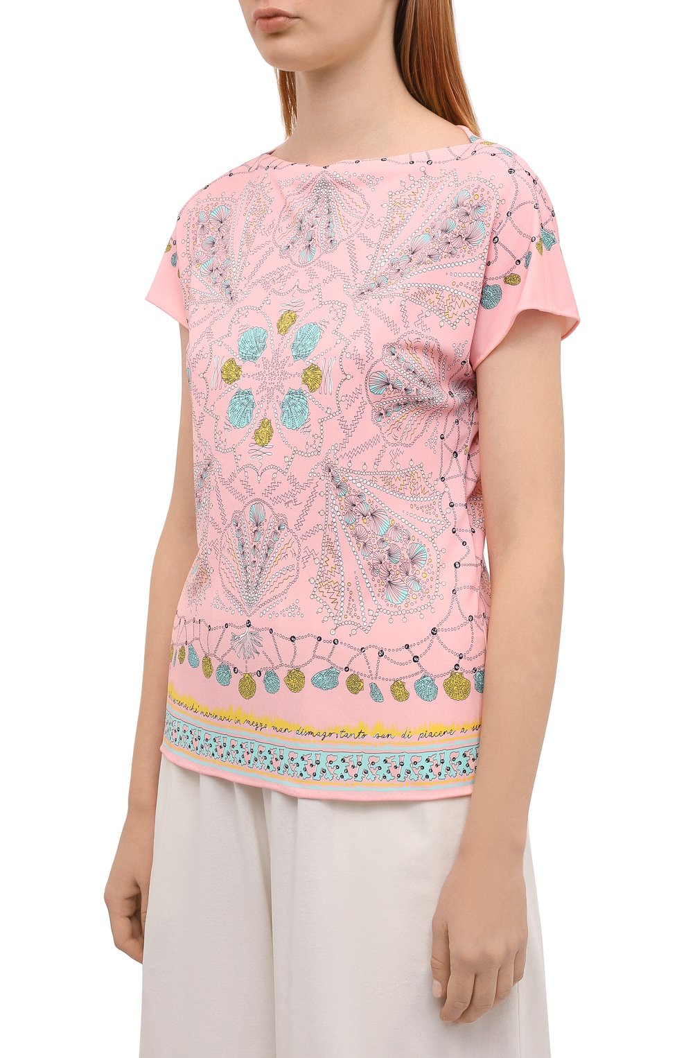 Топ из вискозы и шелка EMILIO PUCCI, арт. 1HJN01/1H747, фото 3