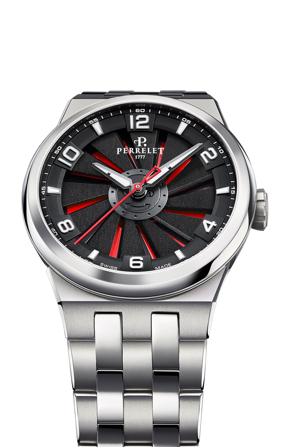 Часы turbine 41 full titanium red PERRELET, арт. A4066/1, фото 2