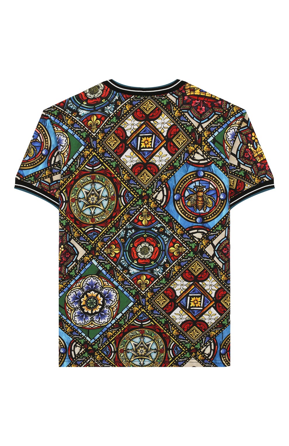 Хлопковая футболка DOLCE & GABBANA, арт. L4JT8A/HS7AI/2-6, фото 2