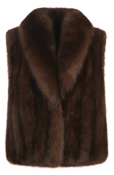 Женский жилет из соболя MVST, арт. M046/SABLE WILD