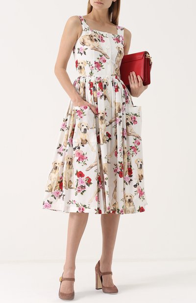 Замшевые туфли vally на устойчивом каблуке DOLCE & GABBANA, арт. 0112/CD0884/A1275, фото 2