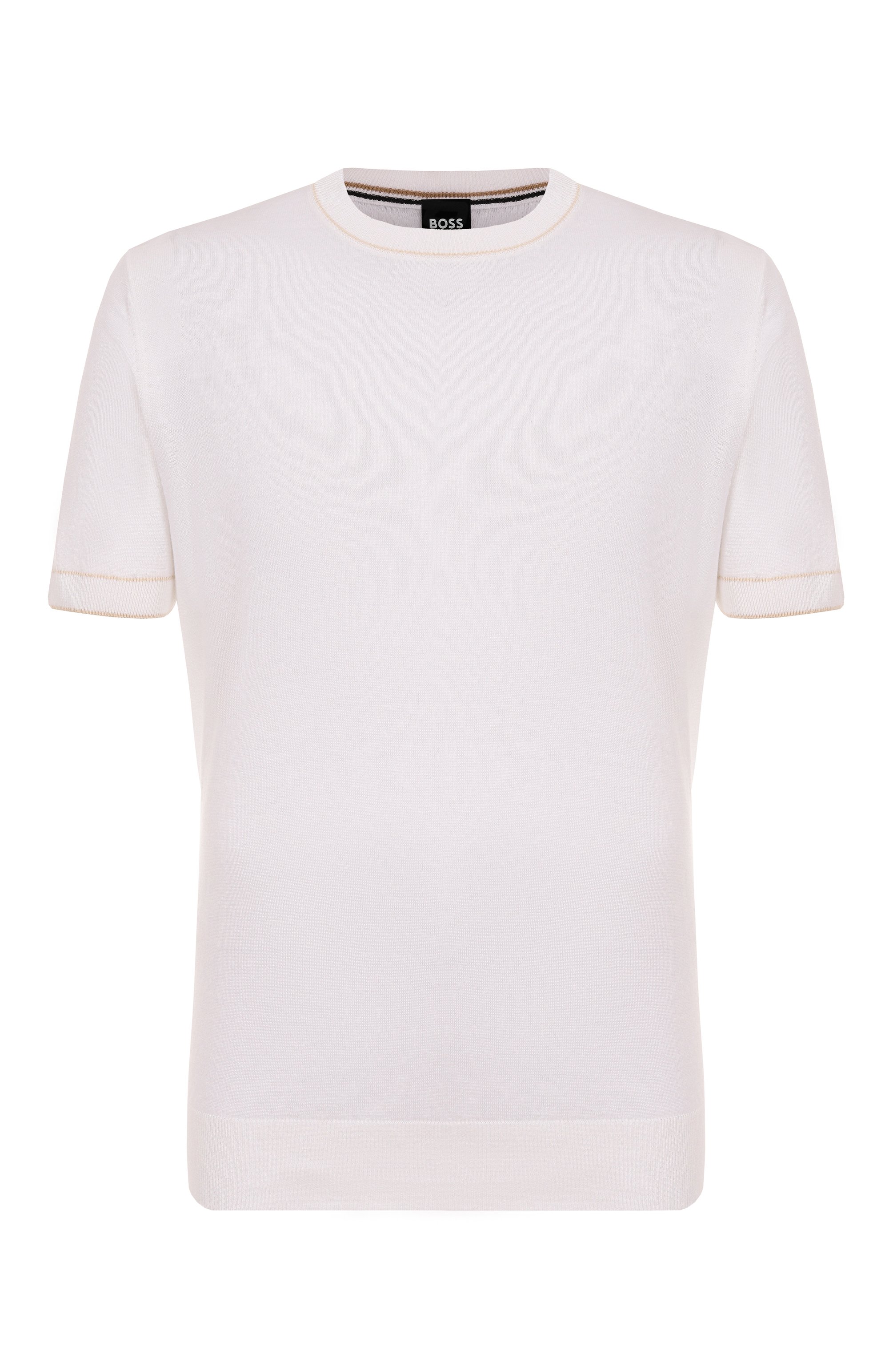 Джемпер изо льна и вискозы BOSS, арт. 50537639, фото 1