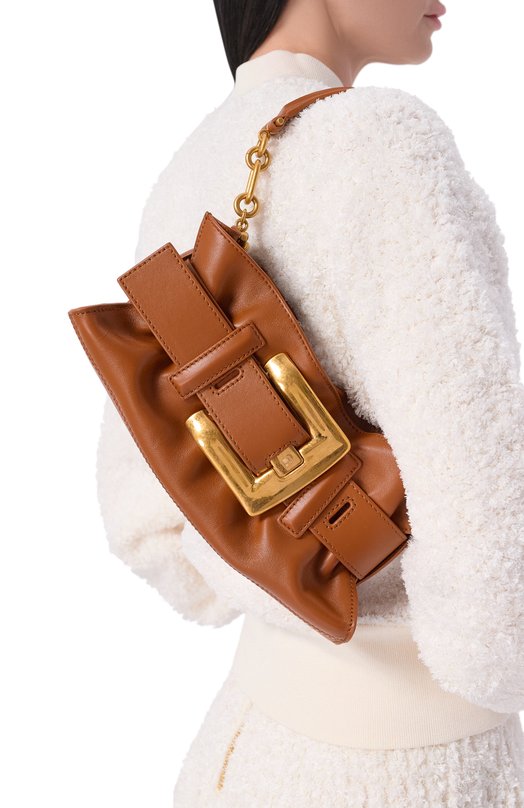 Сумка Anthem mini Balmain GN0AE994/LSAX Коричневый  GN0AE994/LSAX Фото 2