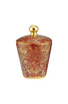 Подсвечник с крышкой red fine paisley STEFANO RICCI красного цвета, арт. 0ACAN002/VELIN6 | Фото 1 (Региональные ограничения белый список (Axapta Mercury): Не проставлено; Нос: Не проставлено; Ограничения доставки: fragile-2, flammable)