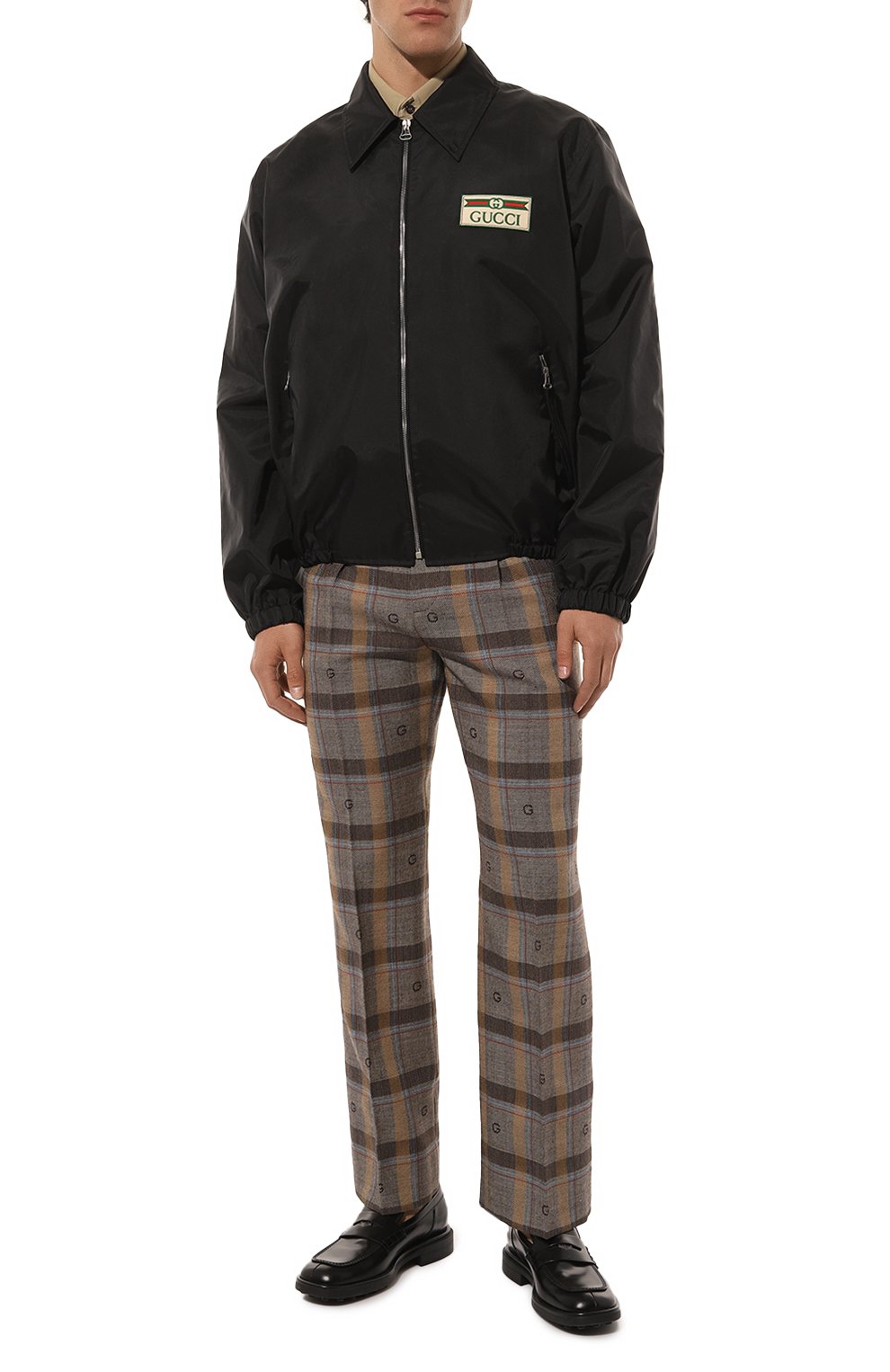 Шерстяные брюки GUCCI, арт. 675273 ZAHLM, фото 2