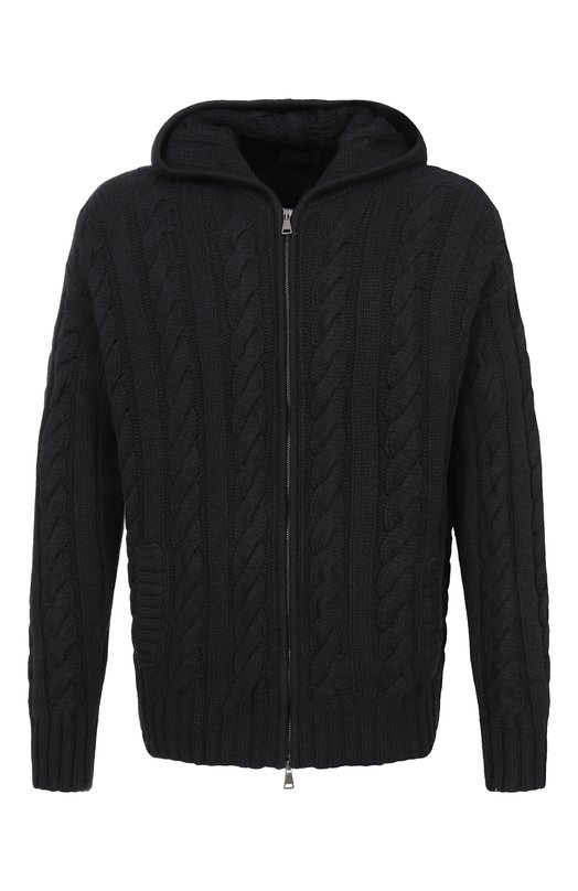 Кардиган из шерсти и кашемира MVST MUM15 Чёрный MUM15