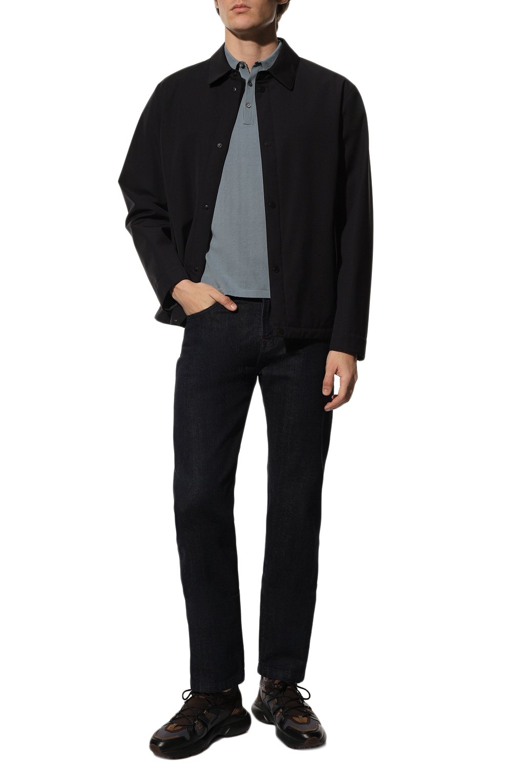 Хлопковое поло VAN LAACK, арт. SANDR0/S00174, фото 2