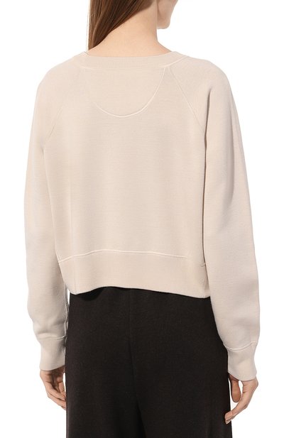 Свитшот из шерсти и шелка COSY SUNDAY, арт. S1AT009CG, фото 4