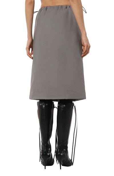 Хлопковая юбка BALENCIAGA, арт. 809438/TRM13, фото 4