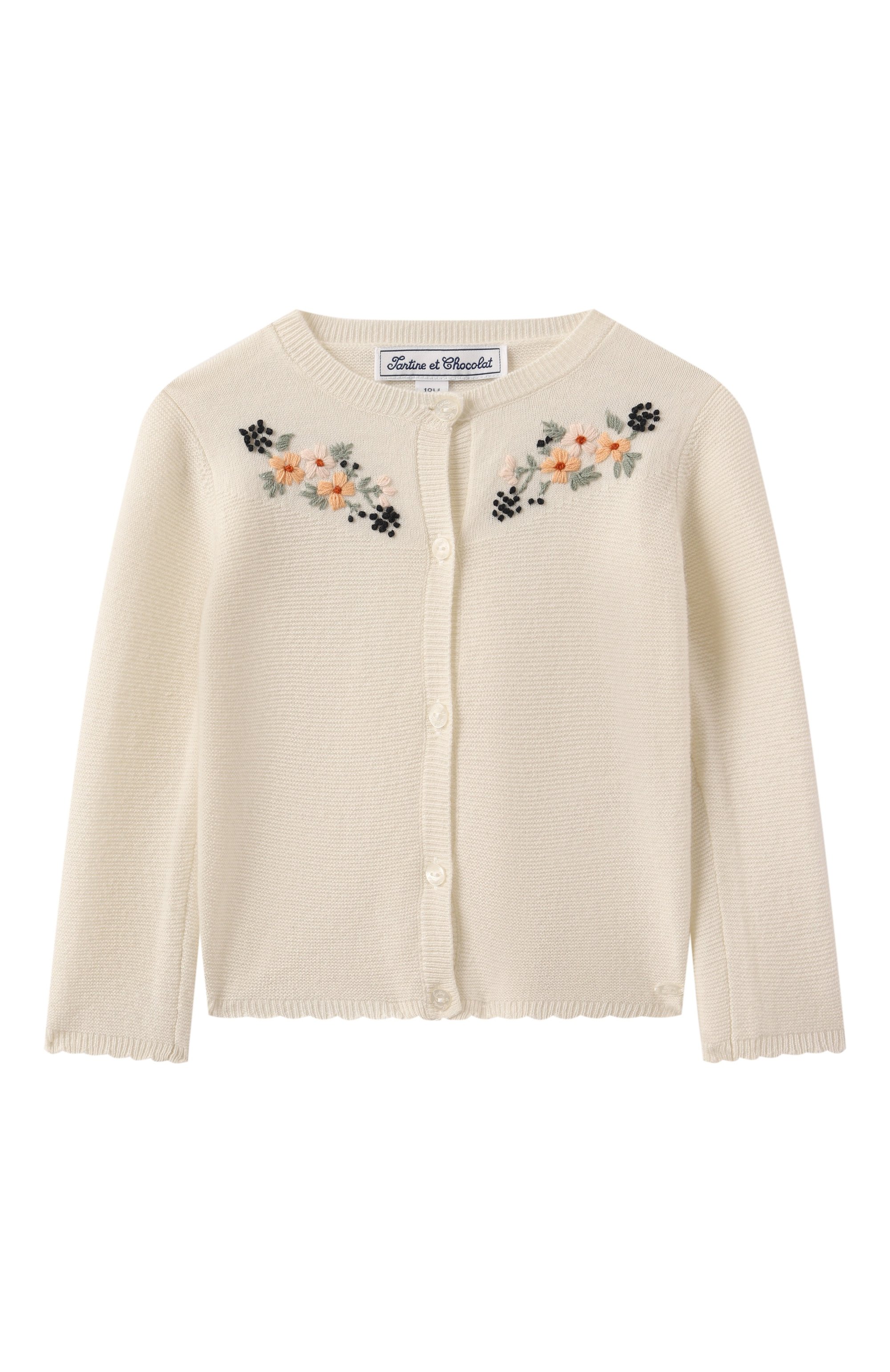 Кардиган из шерсти и вискозы TARTINE ET CHOCOLAT, арт. TZ18071, фото 1