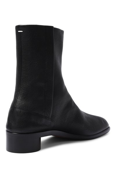Кожаные сапоги tabi MAISON MARGIELA, арт. S57WU0153/P7805, фото 4