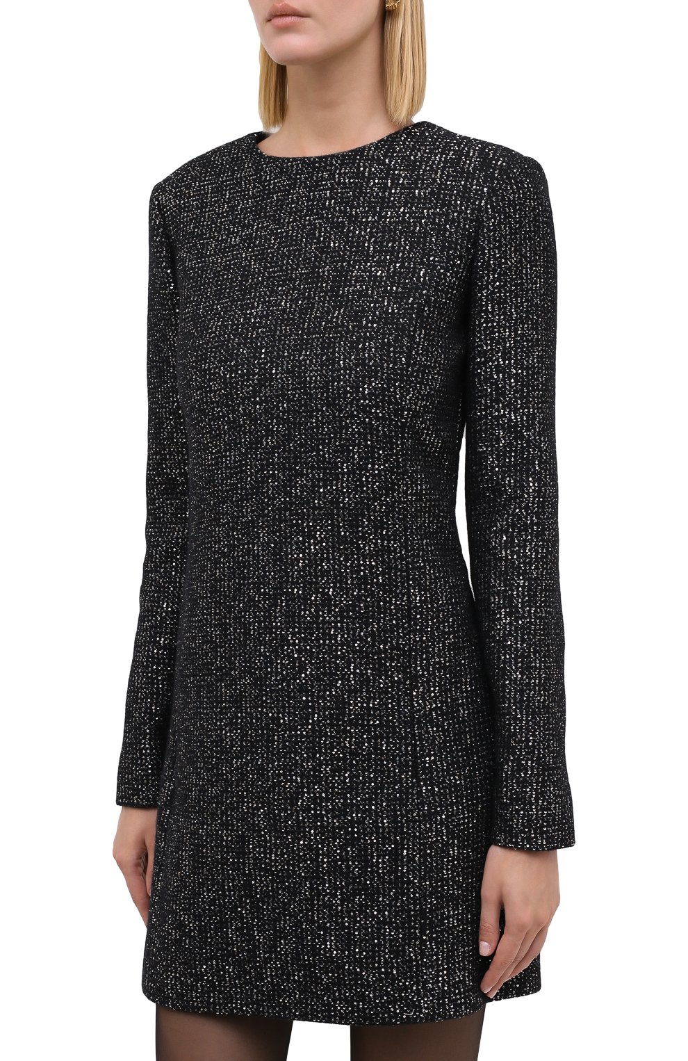 Платье с пайетками SAINT LAURENT, арт. 631964/Y3B68, фото 3