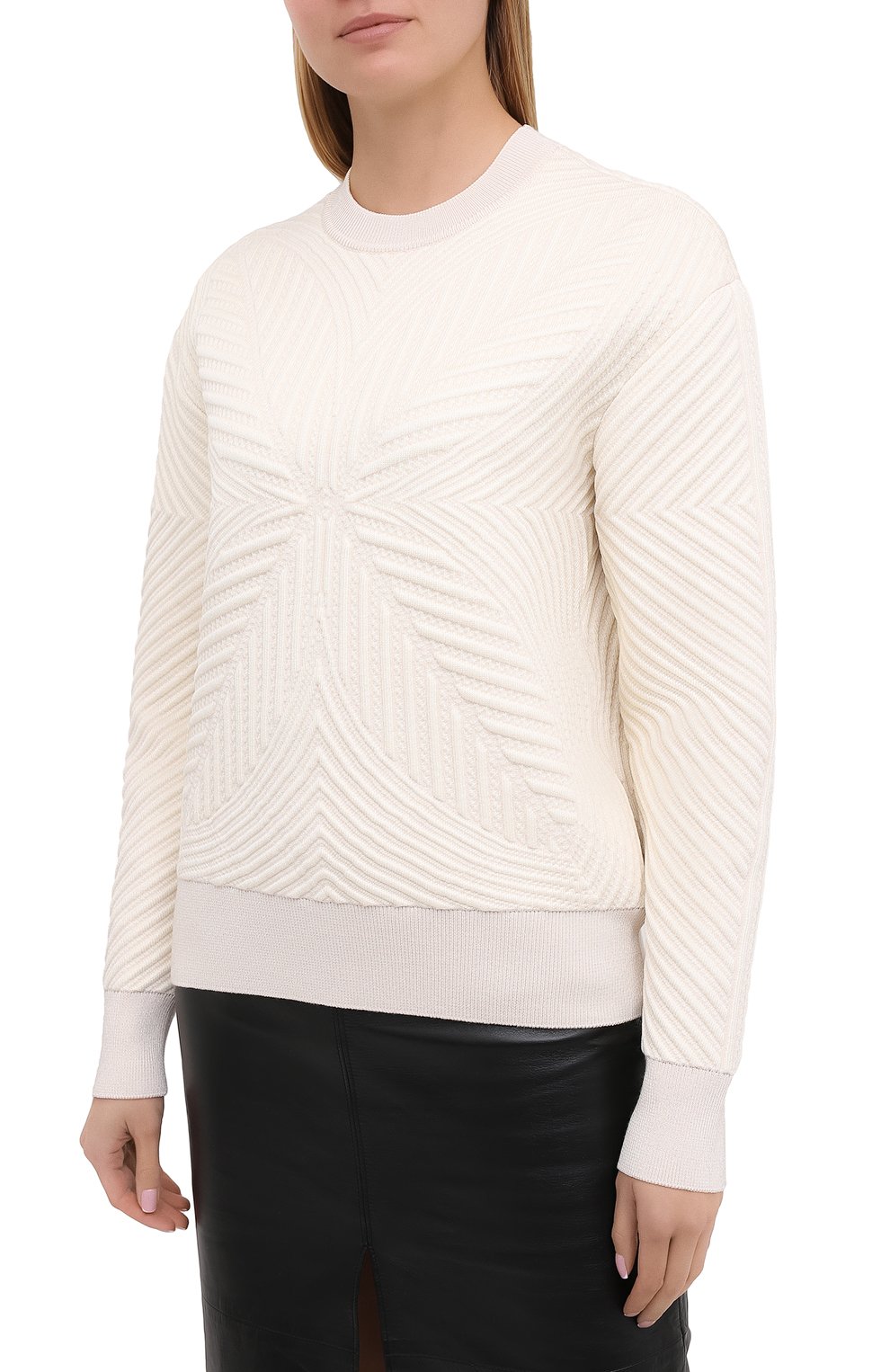 Свитшот из шерсти и вискозы ALEXANDER MCQUEEN, арт. 641894/Q1ARM, фото 4