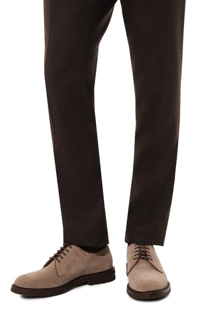 Замшевые дерби BRUNELLO CUCINELLI, арт. MZUPEAX810, фото 3