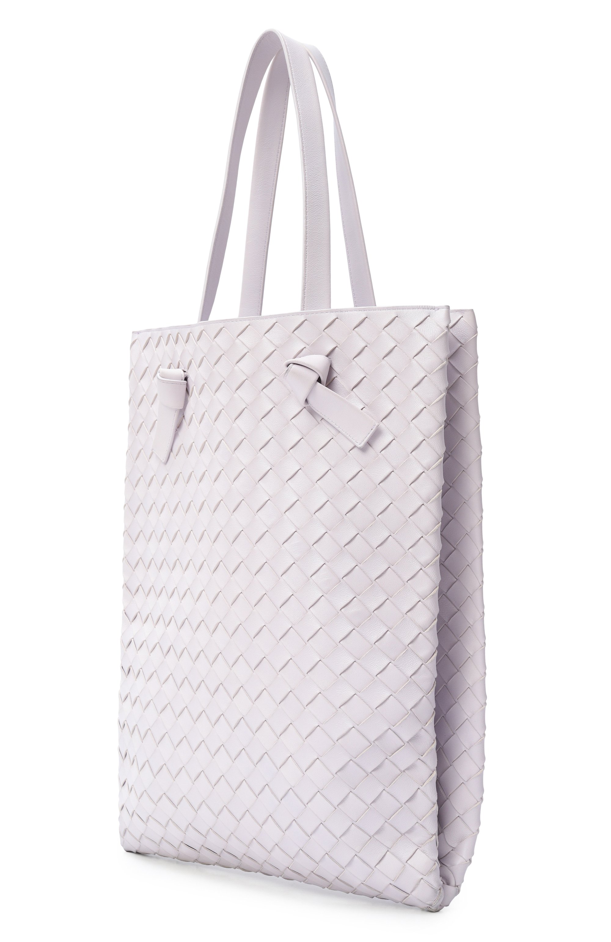Сумка-тоут tie BOTTEGA VENETA светло-сиреневого цвета по цене 199500 руб., арт. 690502/V1FG1, фото 4 Сумка-тоут tie BOTTEGA VENETA, арт. 690502/V1FG1, фото 4