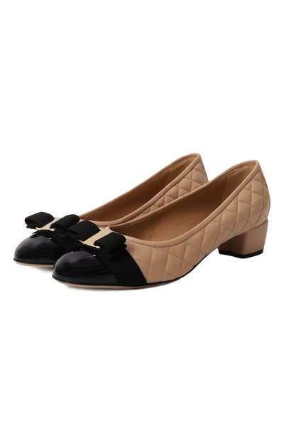 Женские кожаные туфли vara FERRAGAMO, арт. 01M832/702227