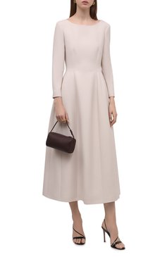 Платье из шерсти и шелка THE ROW, арт. 5968W1279, фото 2