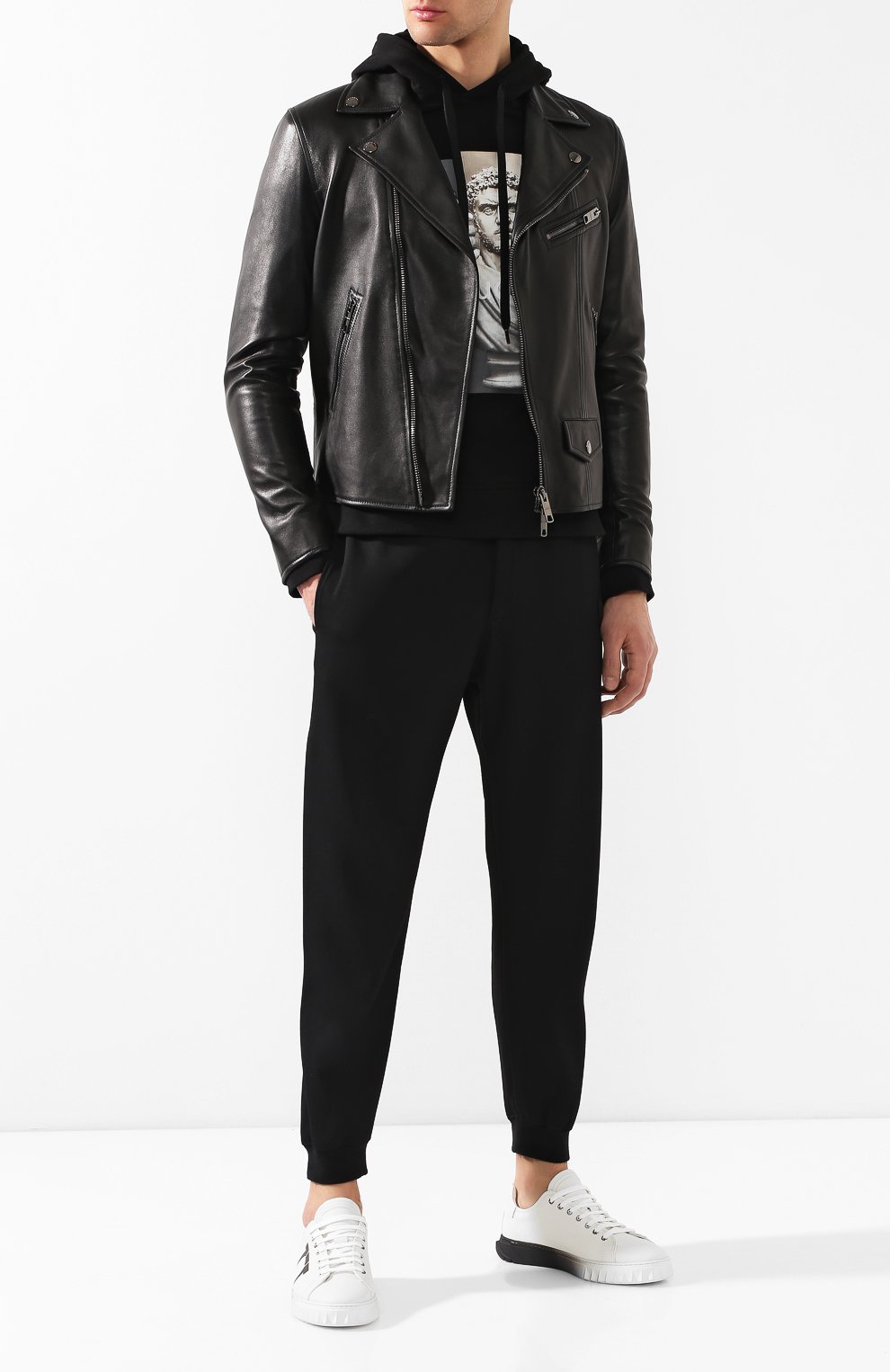 Кожаные кеды FERRAGAMO, арт. Z-07058723E, фото 2