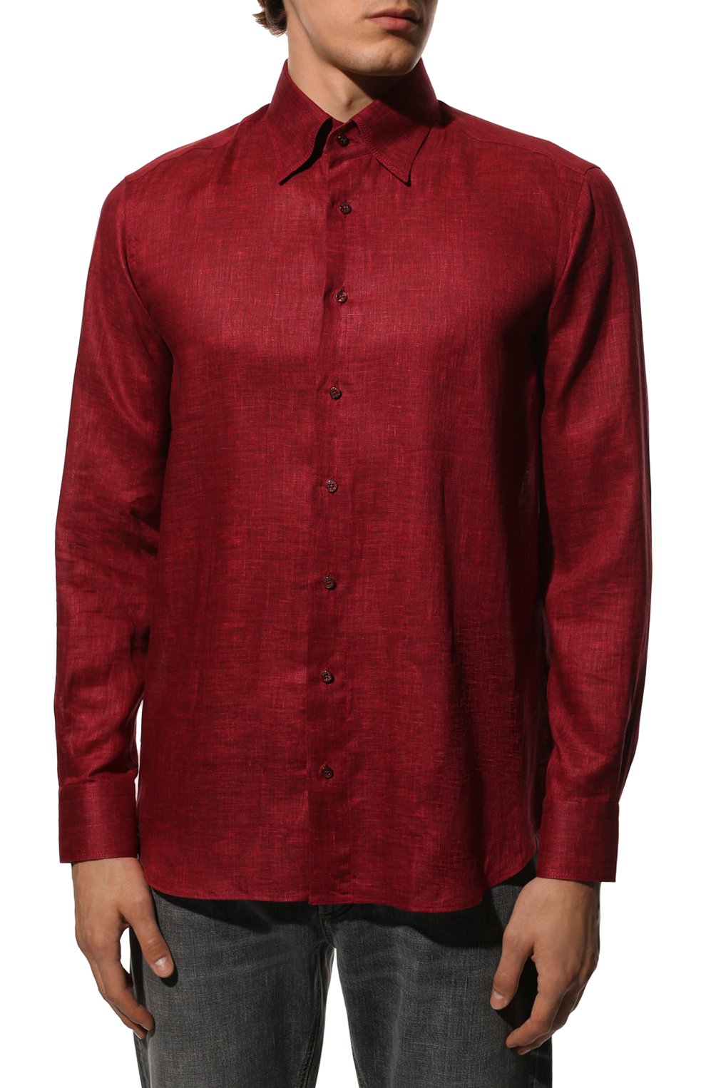 Льняная рубашка ZILLI, арт. MFX-84063-G13711/ZSR0SS, фото 3