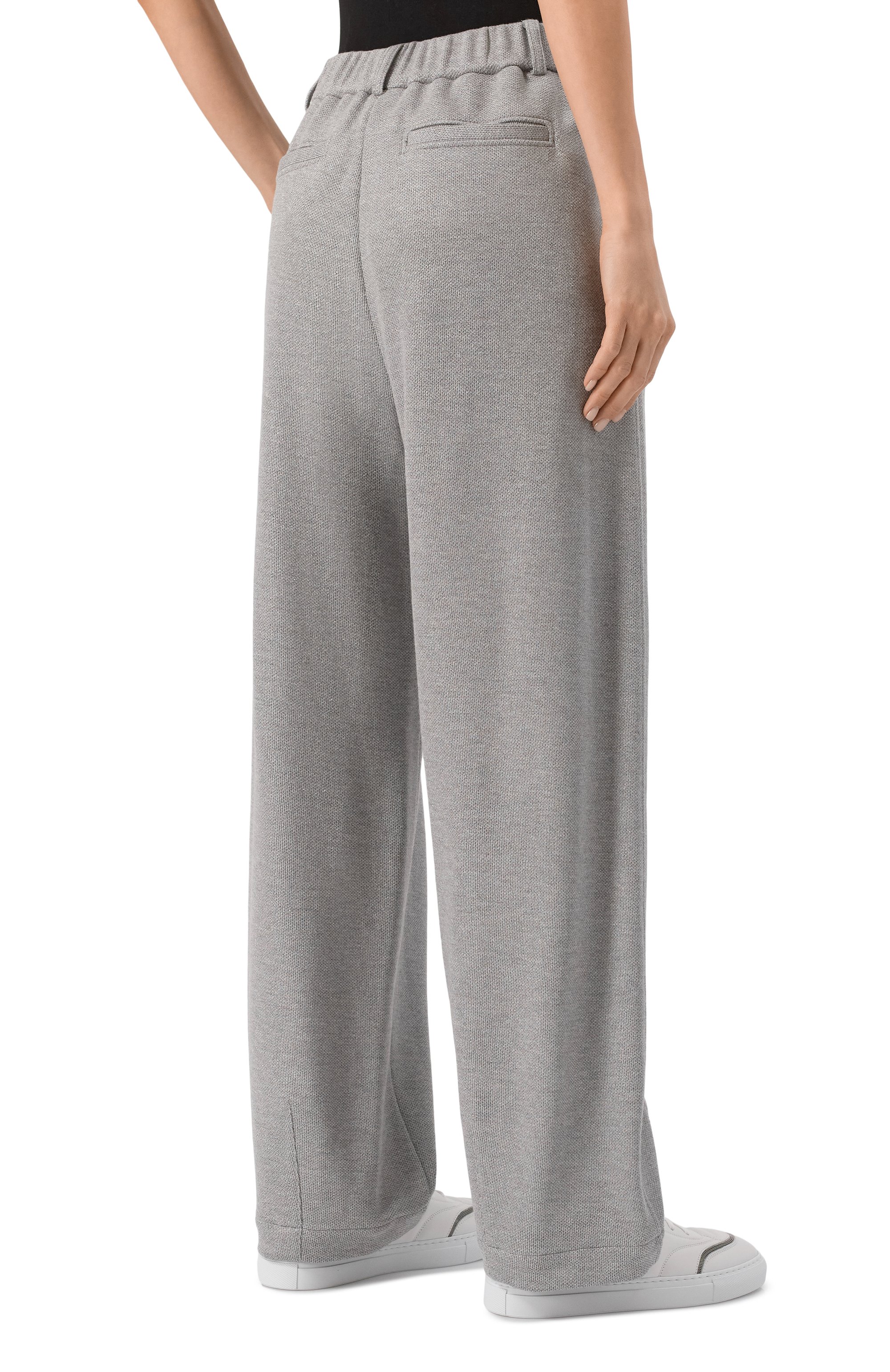 Брюки из вискозы и хлопка BRUNELLO CUCINELLI, арт. MP930SN999, фото 4