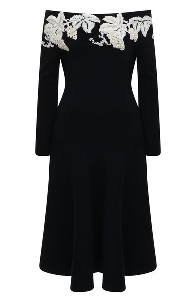 Женское шерстяное платье OSCAR DE LA RENTA, арт. 19RE1409CSE