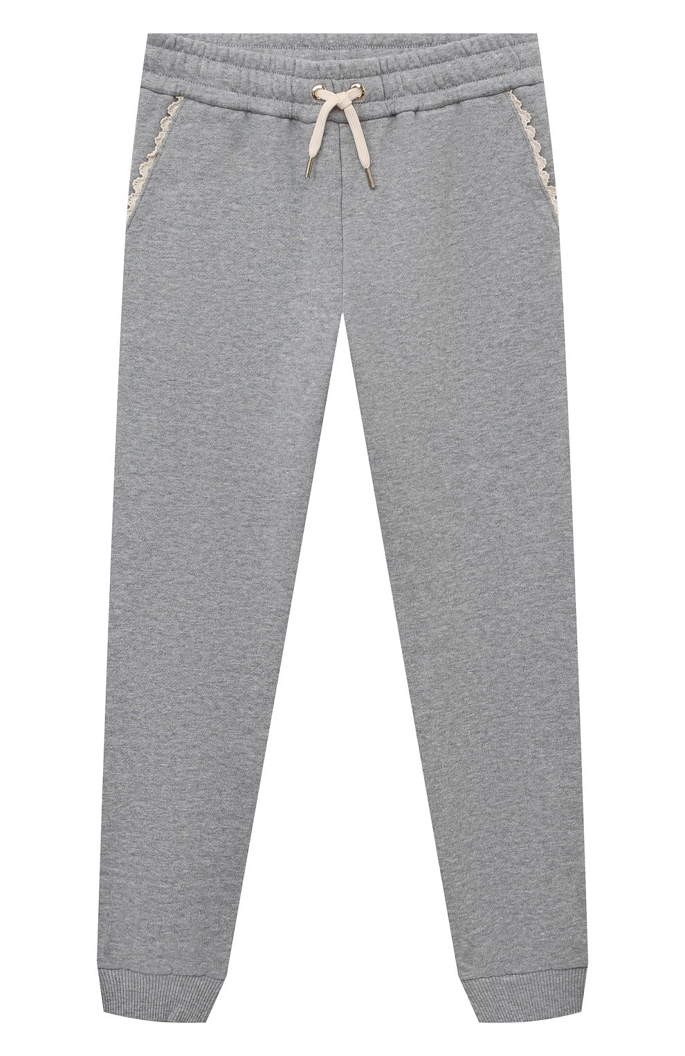 Хлопковые джоггеры CHLOÉ, арт. C14748/6A-12A, фото 1