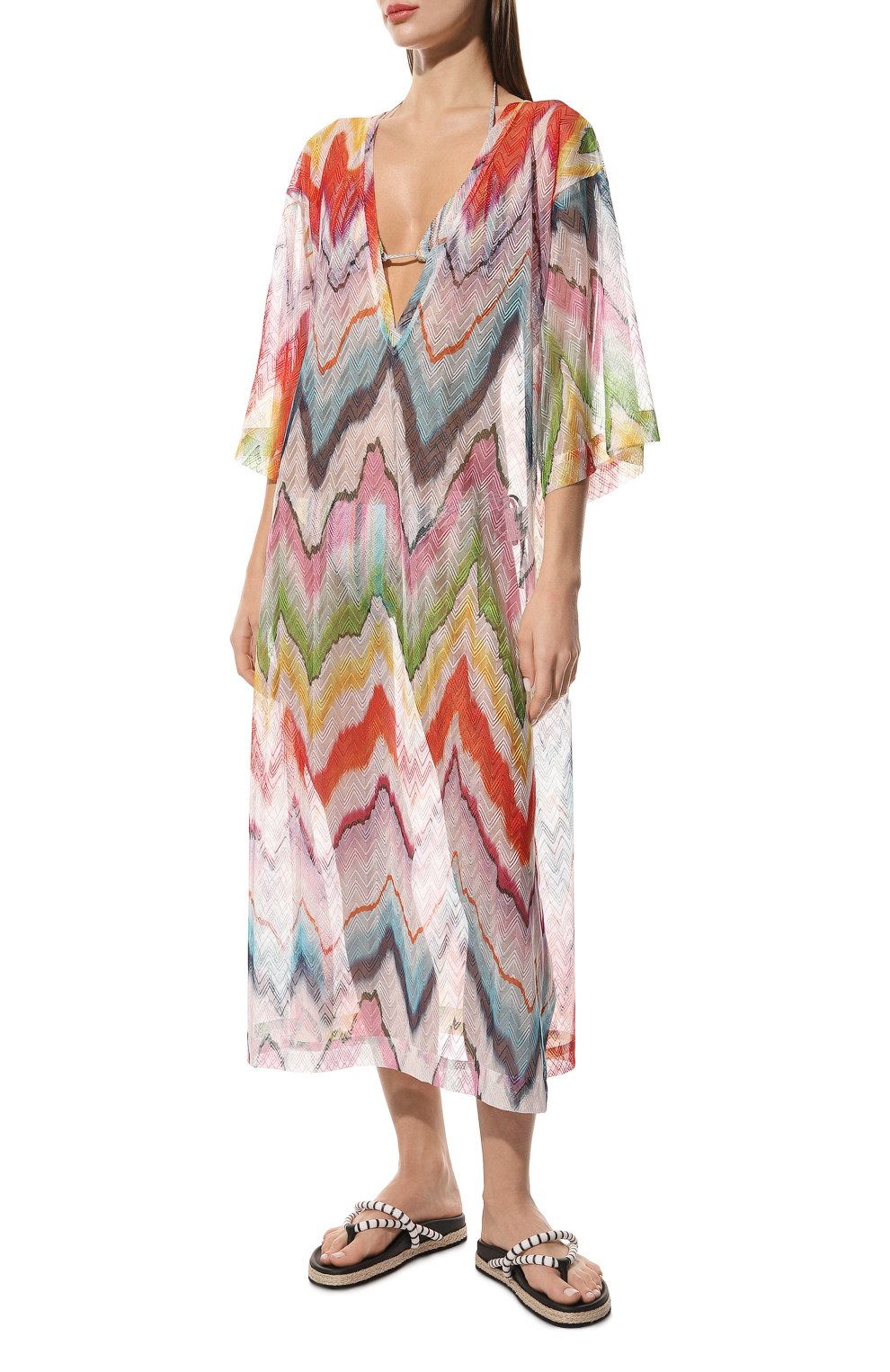 Туника MISSONI разноцветного цвета по цене 99500 руб., арт. MC22SQ01/BR00H1, фото 3 Туника MISSONI, арт. MC22SQ01/BR00H1, фото 3