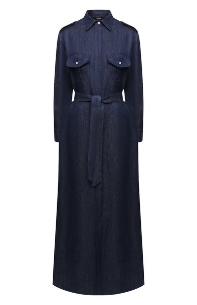 Женское льняное платье KITON, арт. D47321K09T40