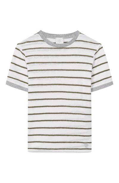 Футболка из вискозы и льна ELEVENTY, арт. EY8P61/J0551_001