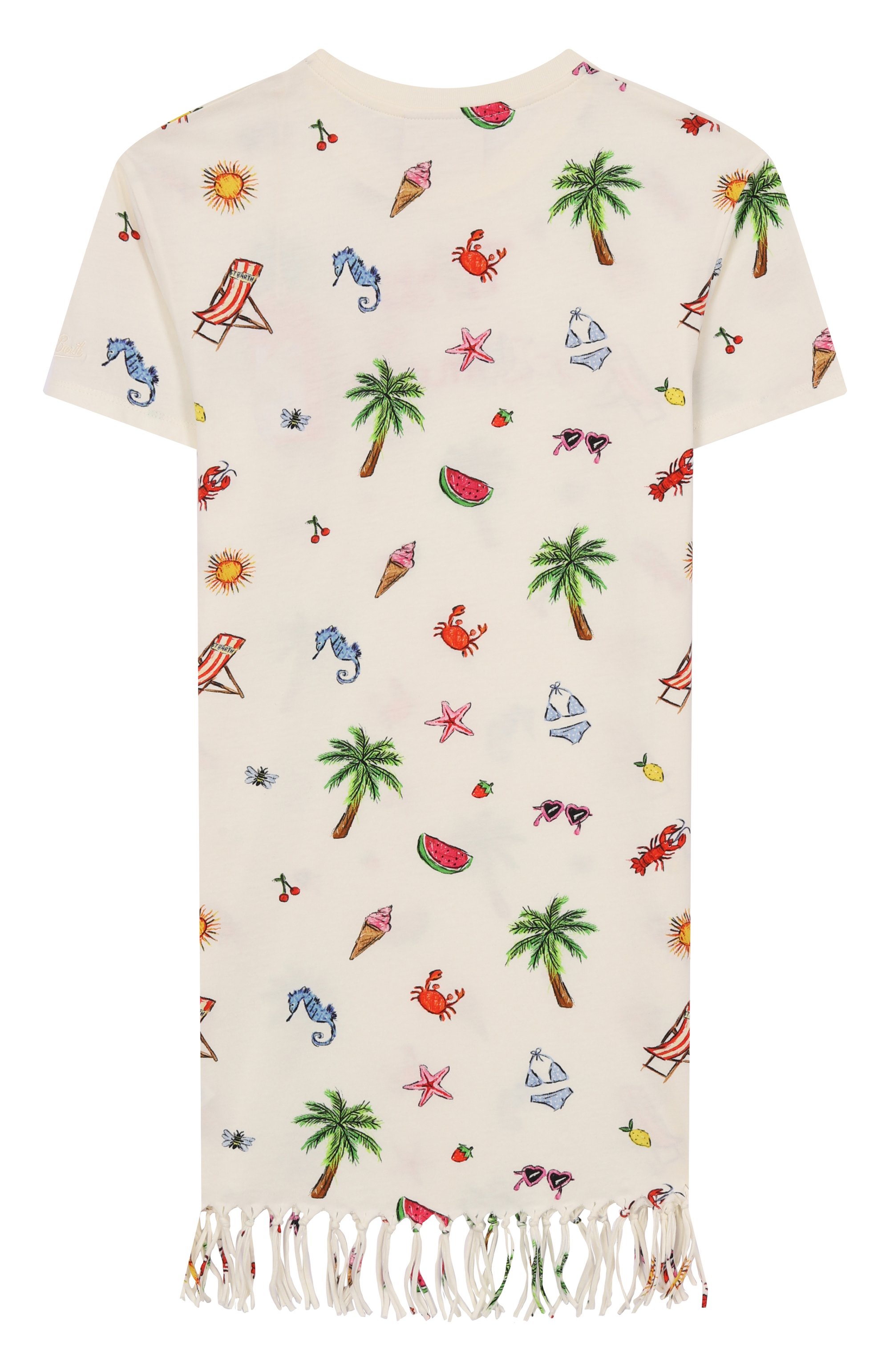 Хлопковая туника MC2 SAINT BARTH, арт. STBK ABBEY/03844H, фото 2