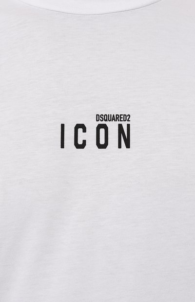 Хлопковая футболка DSQUARED2, арт. S79GC0010/S23009/174/0UTLET AW22-23, фото 5