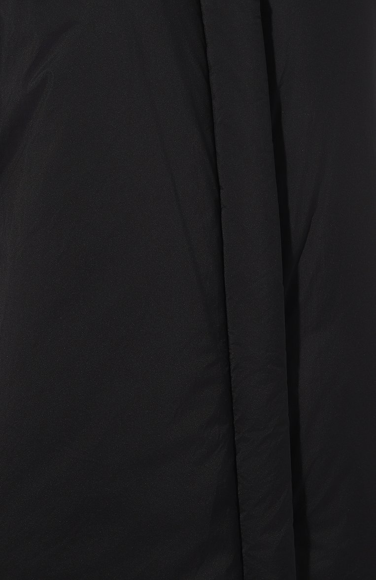 Женский утепленная куртка HERNO черного цвета, арт. PA000056D/19288 | Фото 5 (Рукава: Длинные; Длина (верхняя одежда): До колена; Материал внешний: Синтетический материал; Кросс-КТ: Пуховик; Материал сплава: Проставлено; Материал подклада: Синтетический материал; Драгоценные камни: Проста�влено; Стили: Кэжуэл)